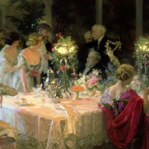 The End Of Dinner Portrait